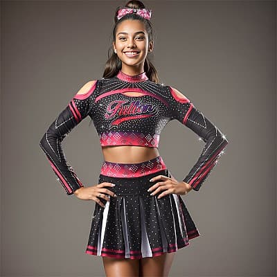 Lux Allstar cheerleading uniform_LA 56